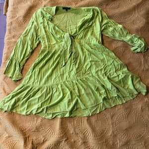 Bright Green Dress - Size 20 - NWOT
